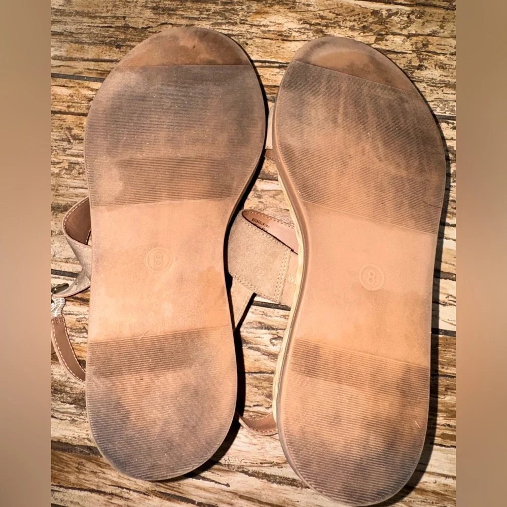 Universal Thread Tan Espadrille Wedges - Picture 6 of 7